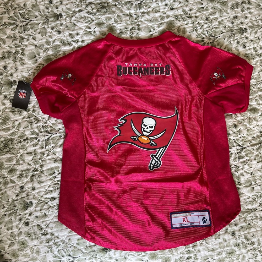 Littlearth NFL Stretch Dog & Cat‎ Jersey, Tampa Bay Buccaneers